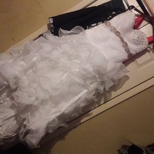 Custom wedding gown
